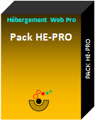 Hébergement Web Pack HE-PRO